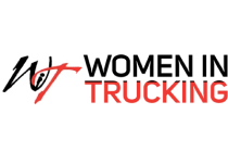 Women in Trucking logo supported by Cargo Transporters near Charlotte NC