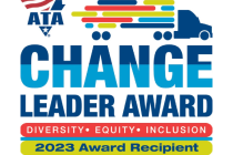 Cargo Transporters received the 2023 ATA Change Leader Award in Claremont NC